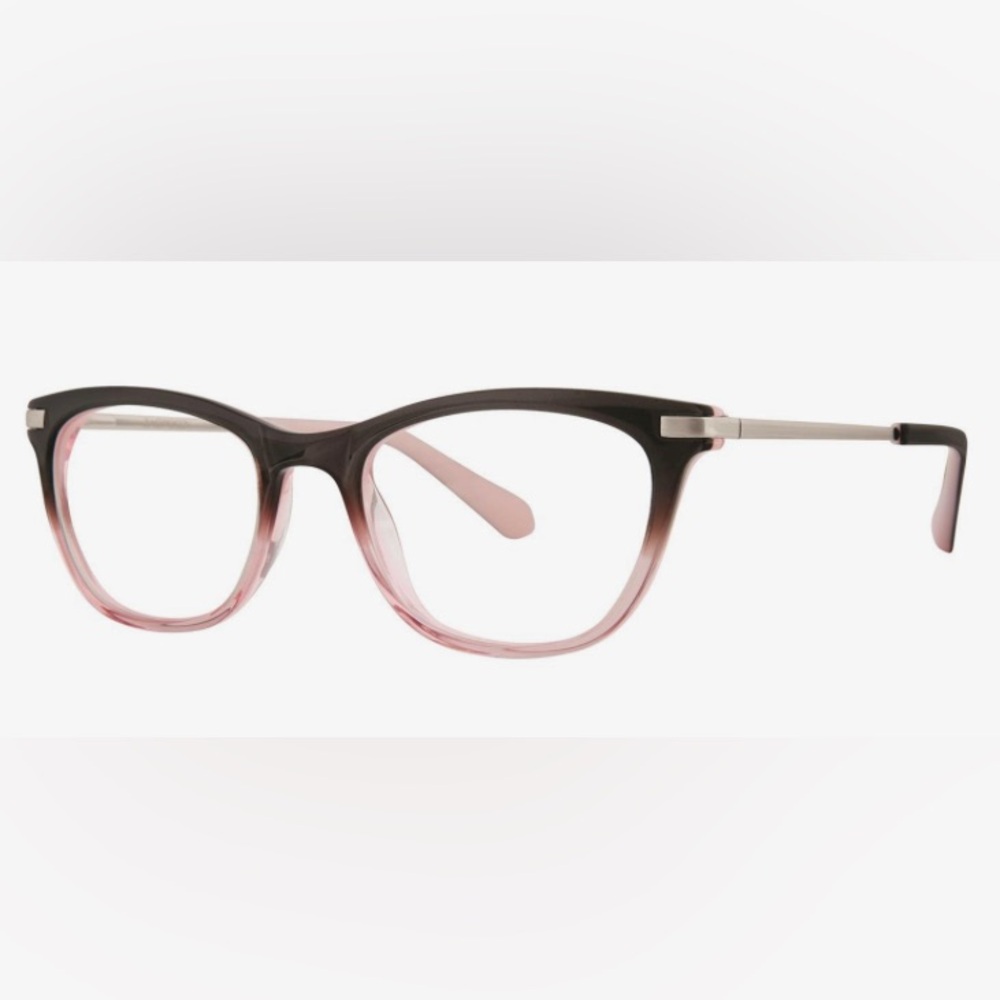 Zac Posen Gladys Blush Smoke Eyeglasses - 52-19-145